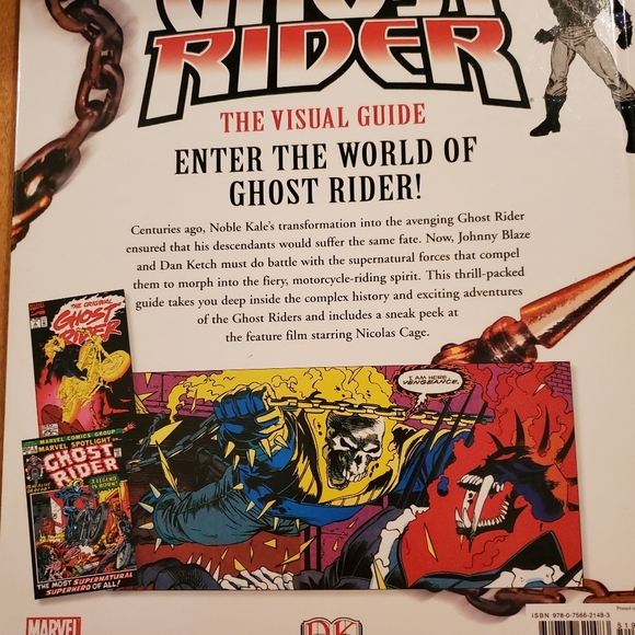 2007 Ghost Rider: The Visual Guide BEST BUY EXCLUSIVE Collector's Edition Marvel - Picture 3 of 5